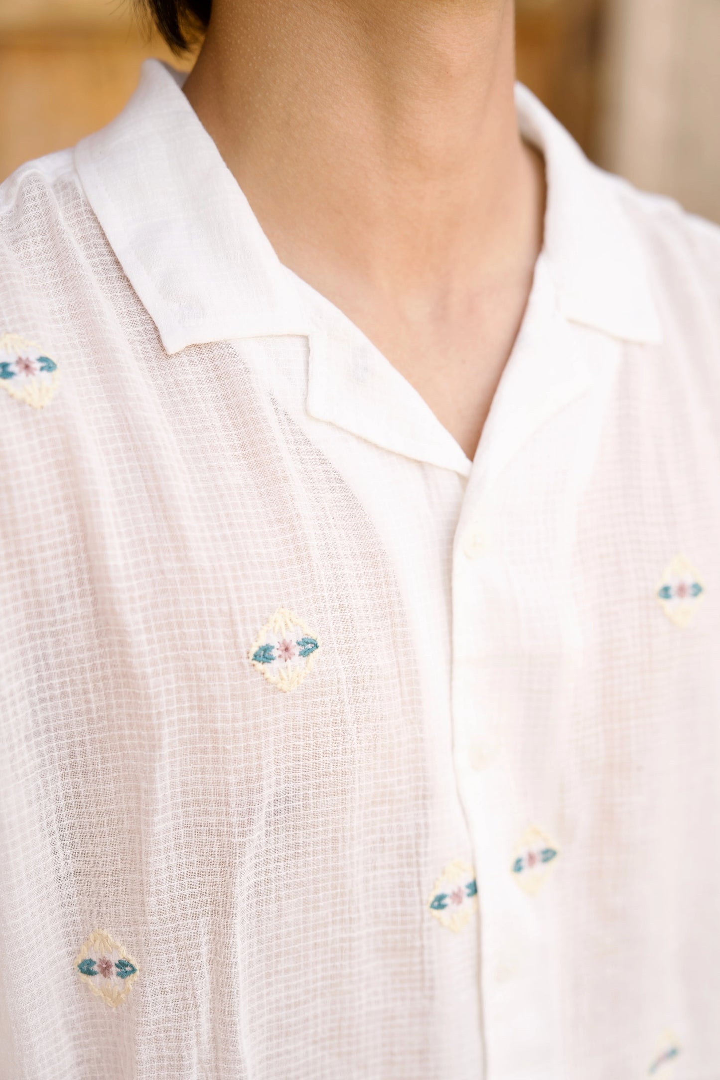 The 'Rhapsody' Embroidered Shirt