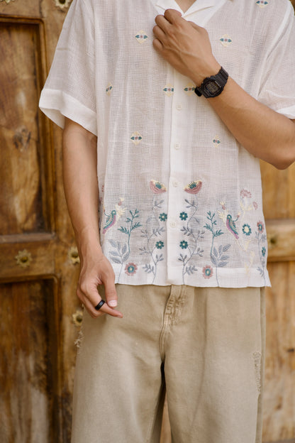 The 'Rhapsody' Embroidered Shirt